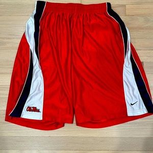 Nike Red, White and Navy Athletic Shorts